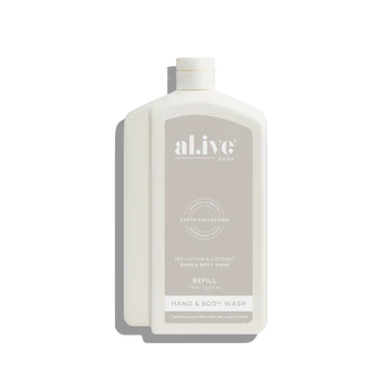 Al.ive Hand &amp; Body Wash Refill - Sea Cotton &amp; Coconut
