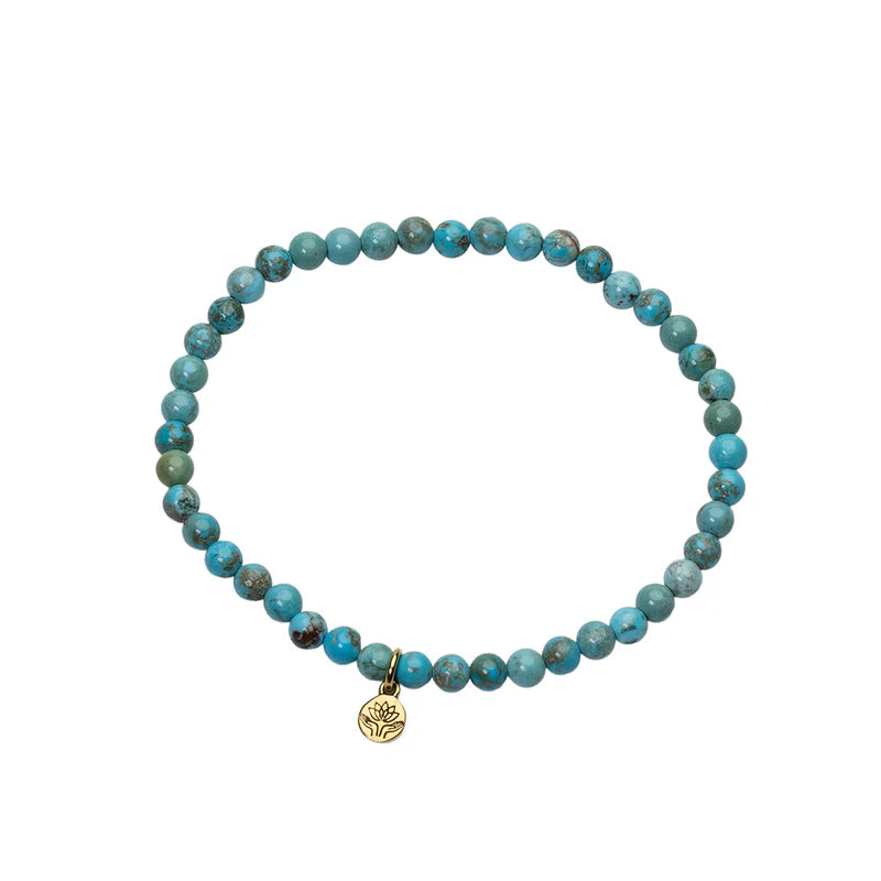 Palas Turquoise Howlite Healing Gem Bracelet