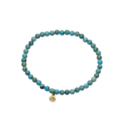 Palas Turquoise Howlite Healing Gem Bracelet