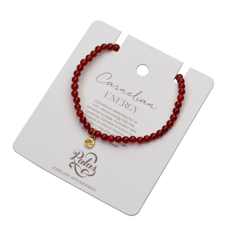 Palas Carnelian Healing Gem Bracelet