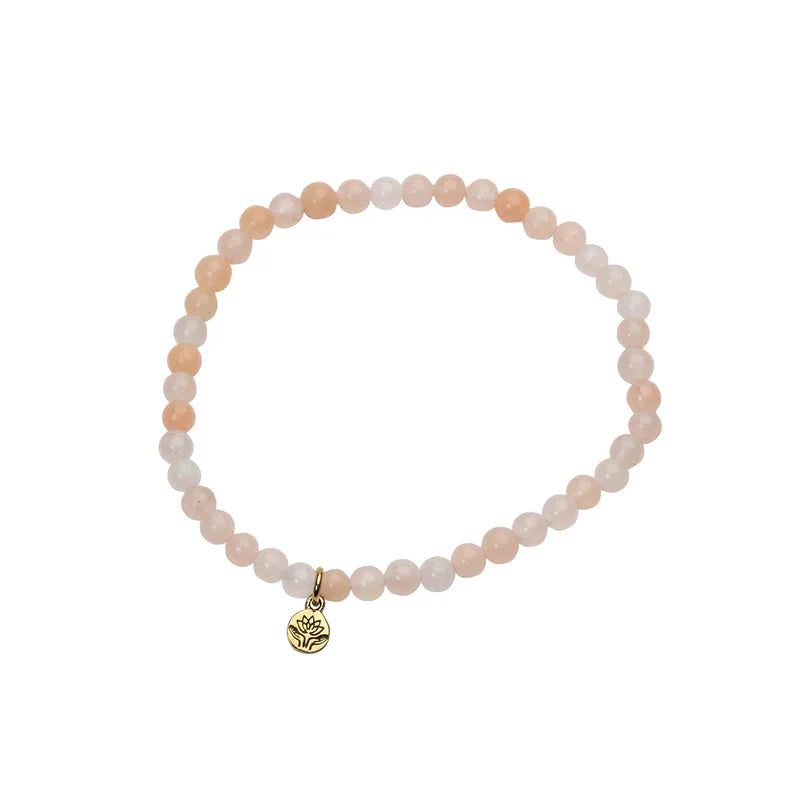 Palas Peach Aventurine Healing Gem Bracelet