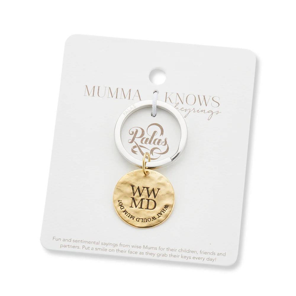 Palas WWMD What Would Mum Do Charm Keyring