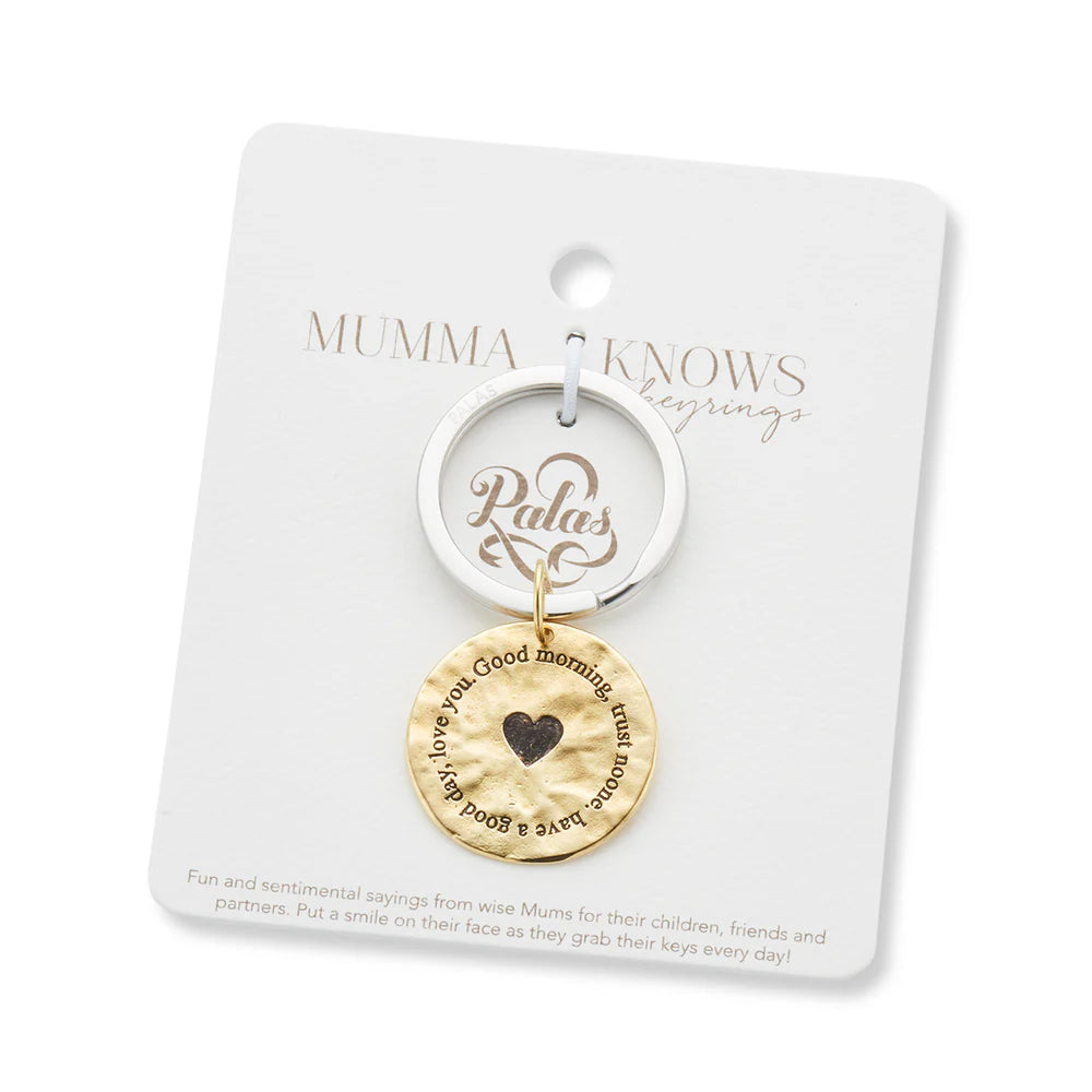Palas Love You Charm Keyring