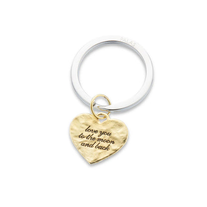 Palas Moon and Back Charm Keyring