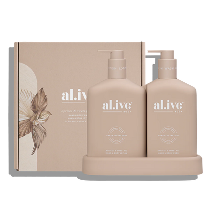 Al.ive Hand &amp; Body Duo - Apricot &amp; Sweet Fig