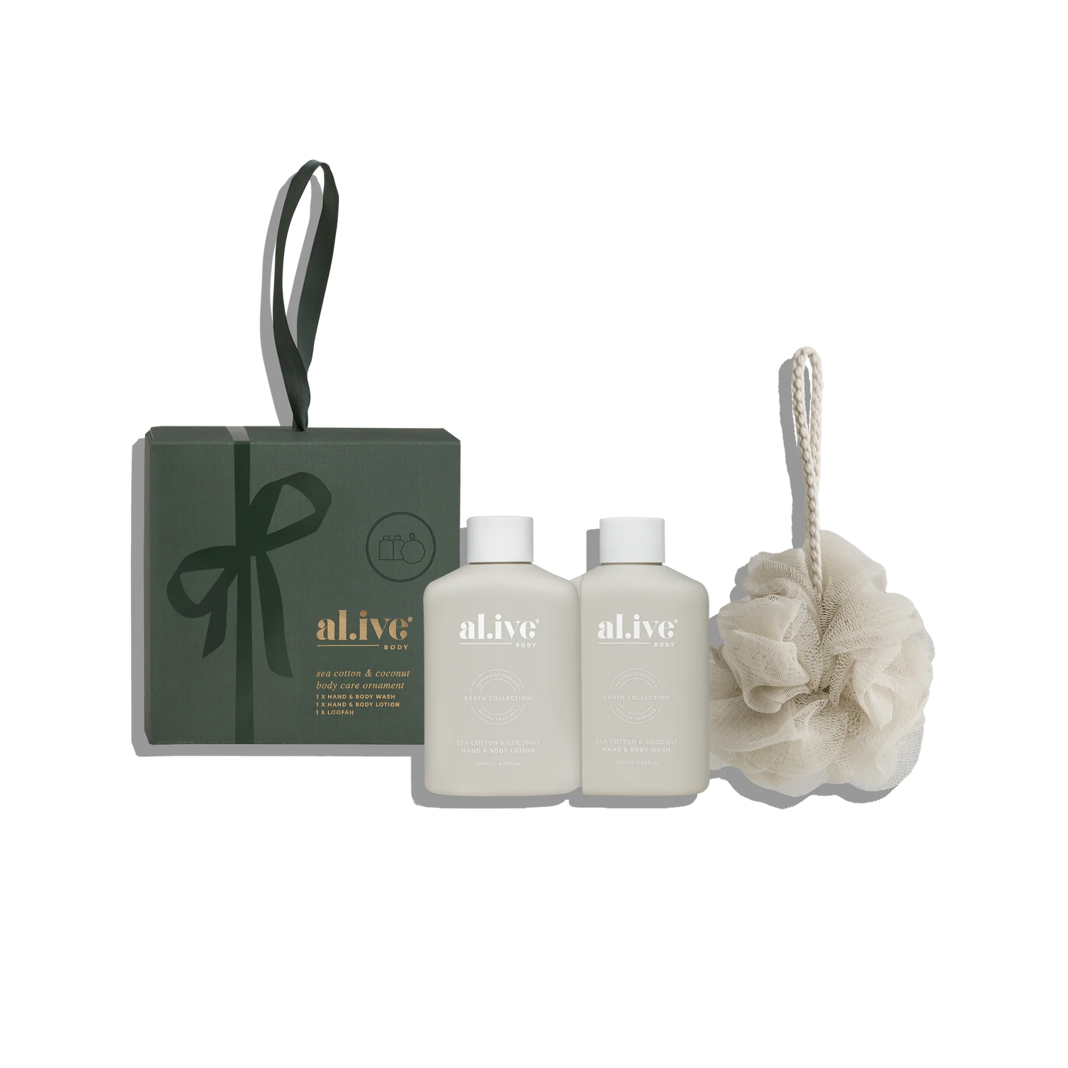 Al.ive Body Care Ornament - Sea Cotton &amp; Coconut