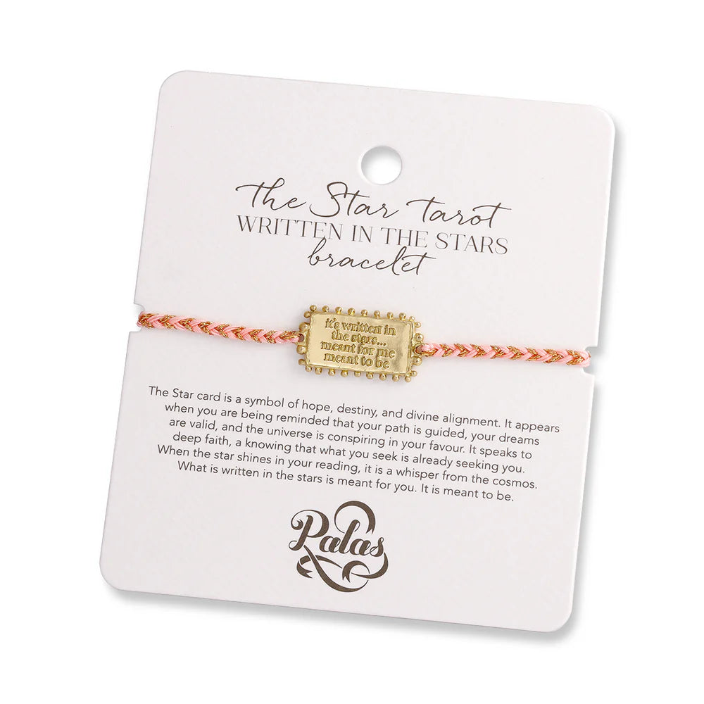 Palas The Star tarot ‘meant for me‘ bracelet